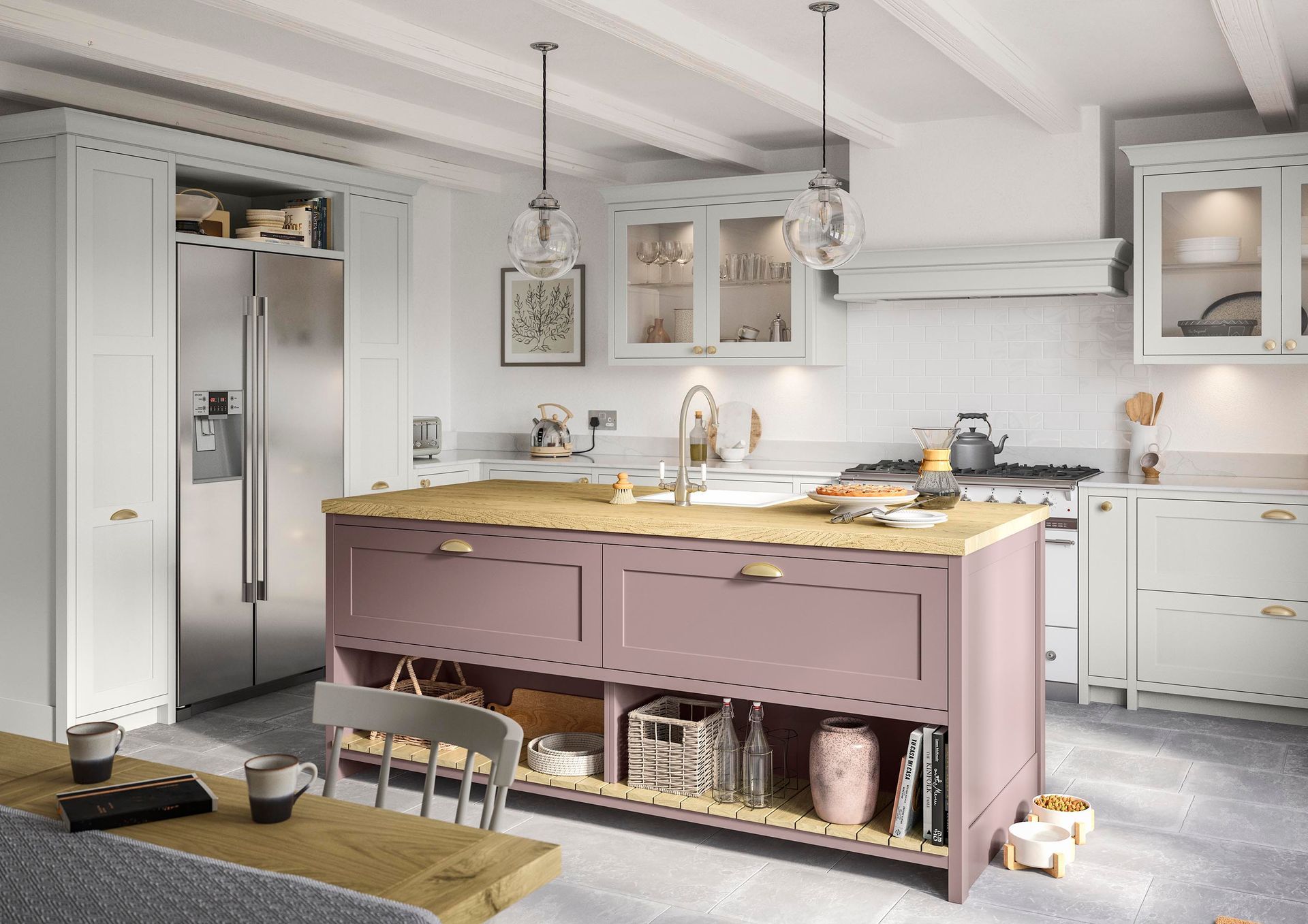 Aalborg kitchen in Copse Green, lifestyle view