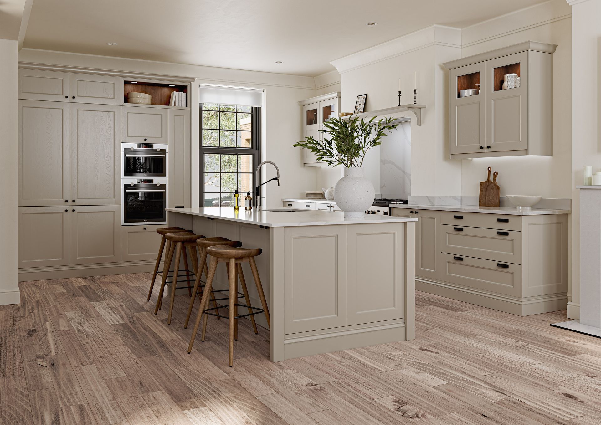 Aalborg kitchen in Copse Green, lifestyle view