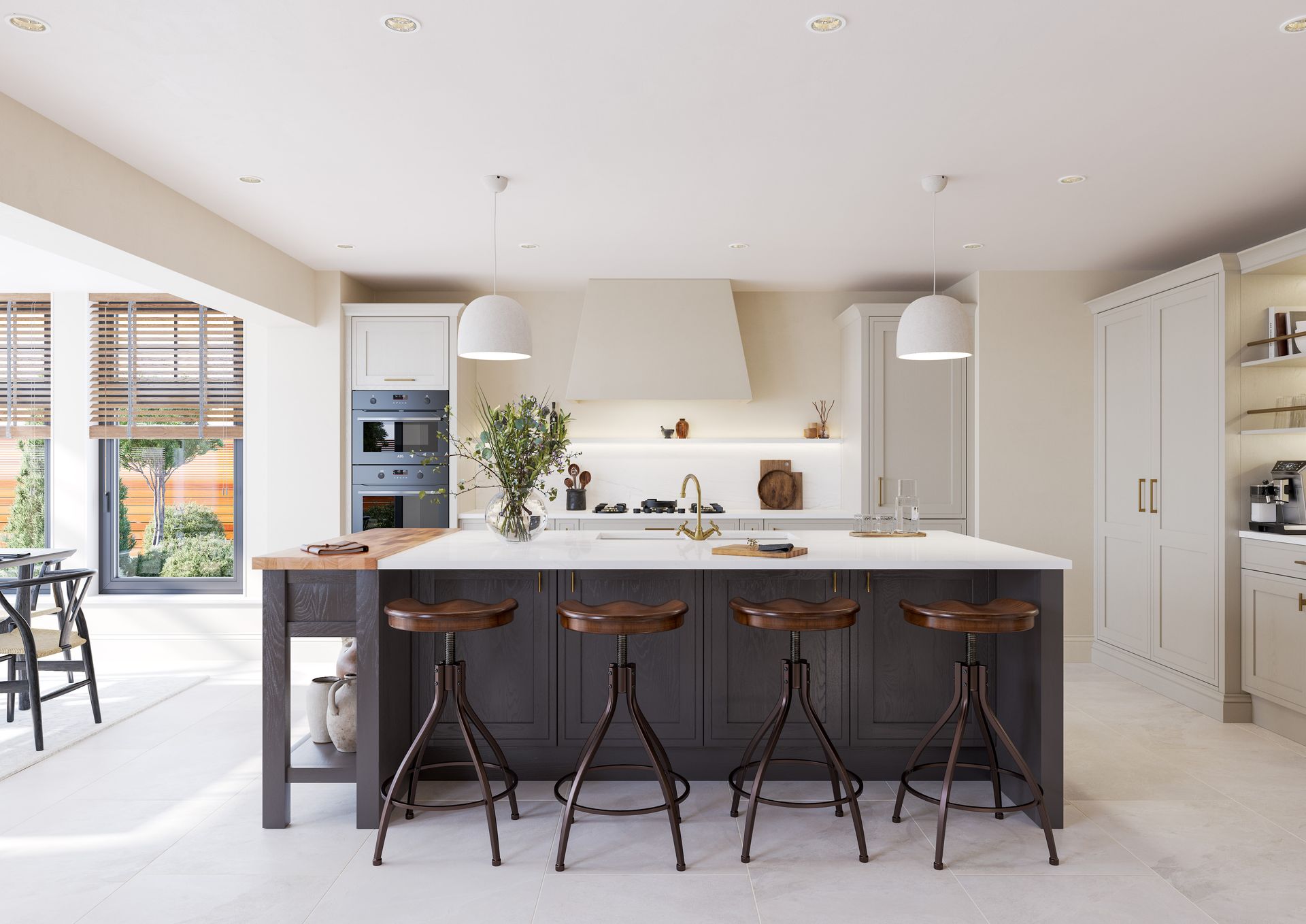 Aalborg kitchen in Copse Green, lifestyle view