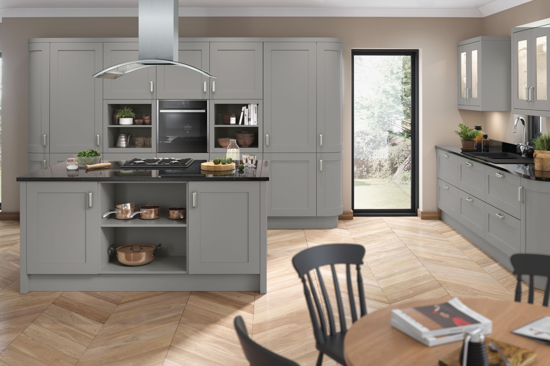 Aalborg kitchen in Copse Green, lifestyle view