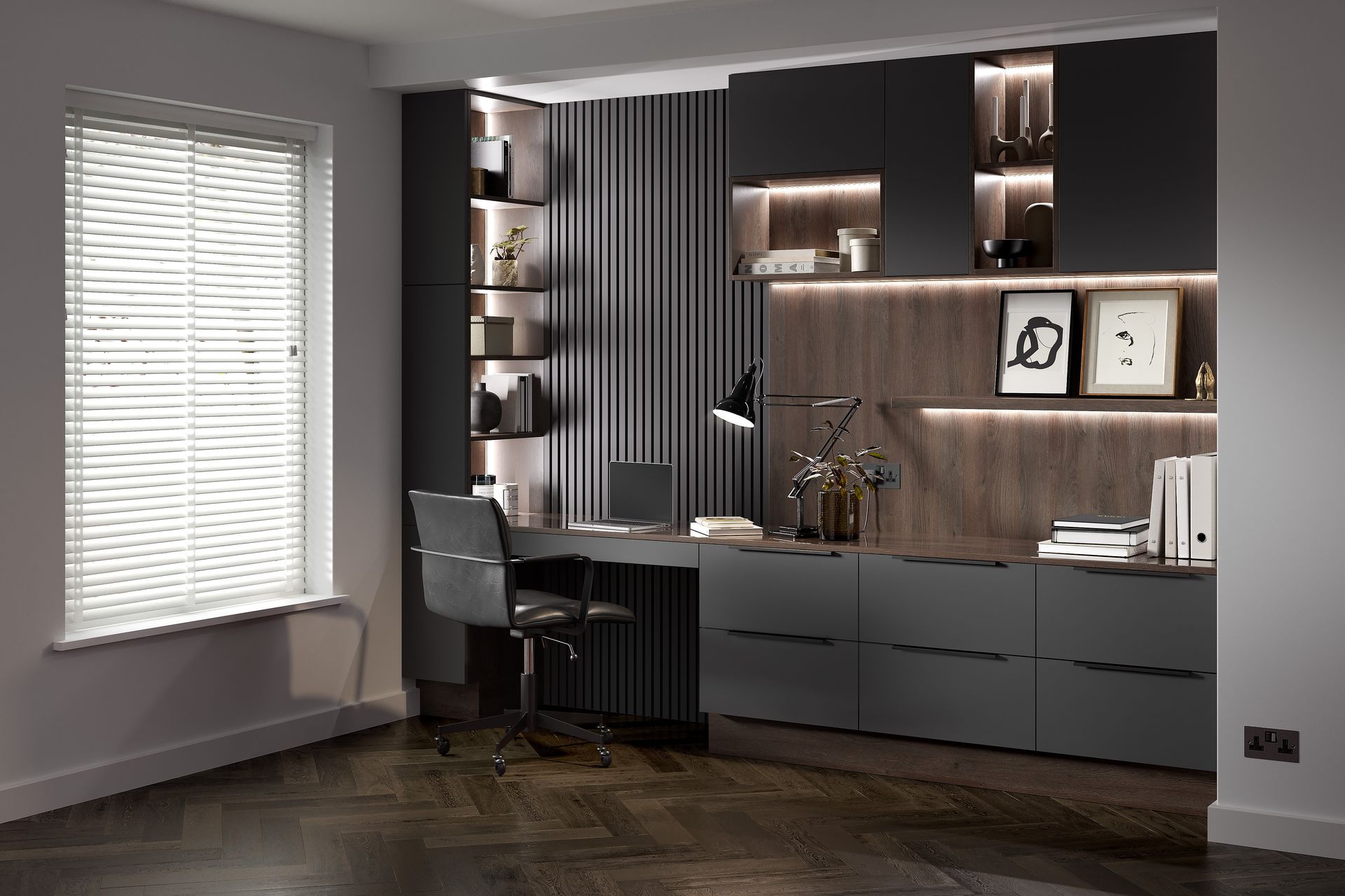 Aalborg kitchen in Copse Green, lifestyle view
