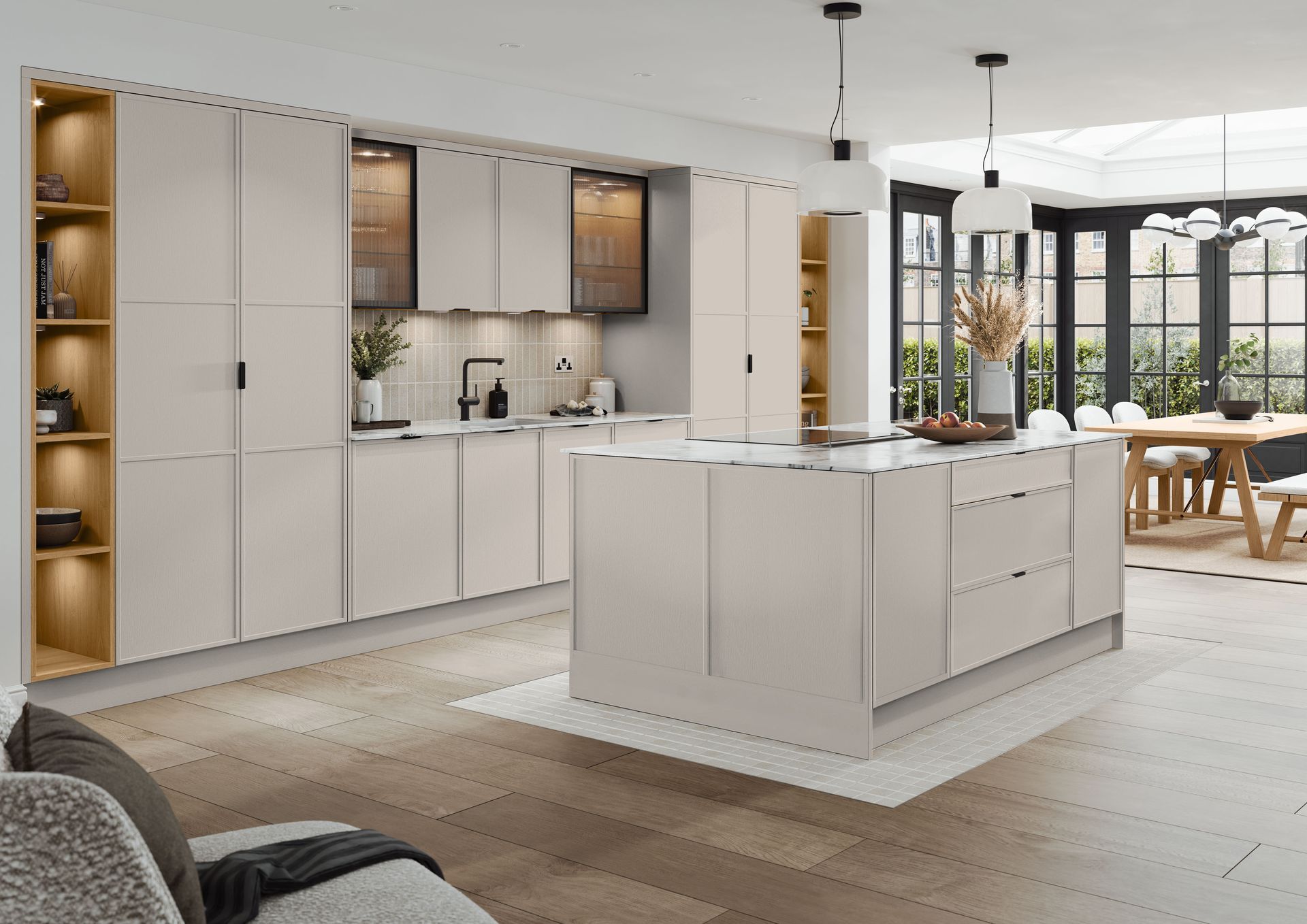 Aalborg kitchen in Copse Green, lifestyle view