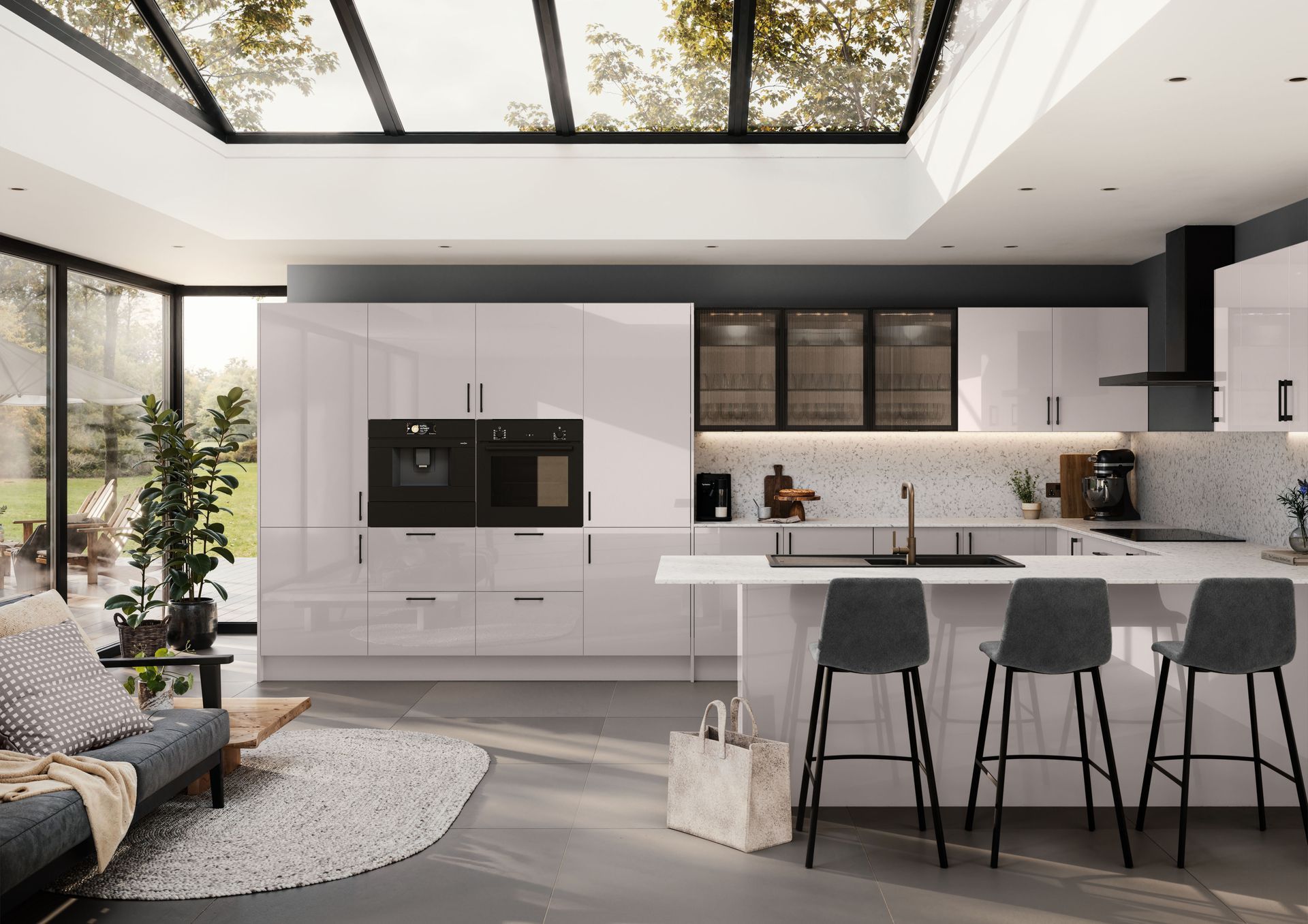 Aalborg kitchen in Copse Green, lifestyle view