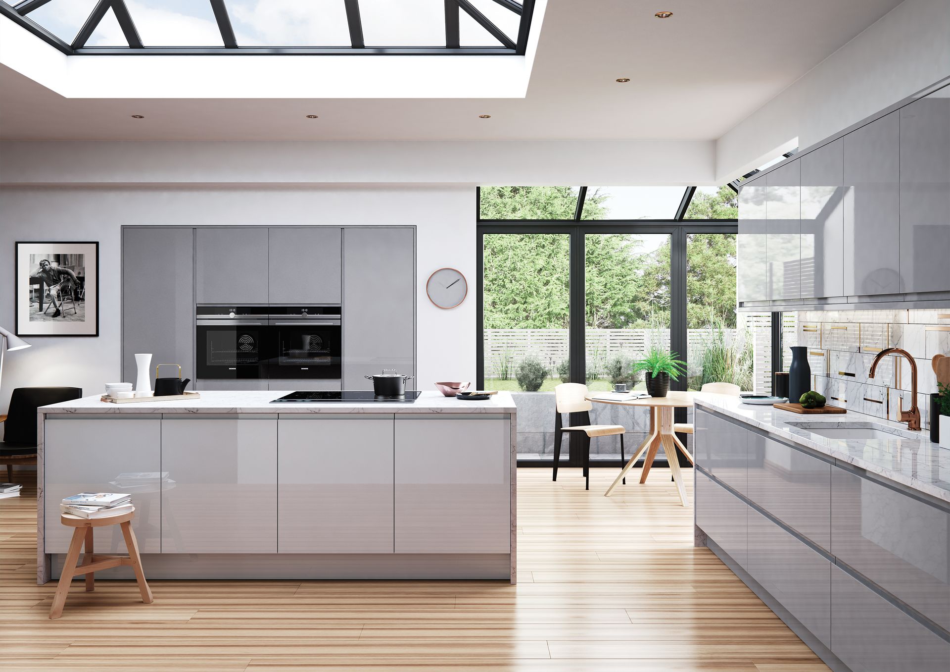 Aalborg kitchen in Copse Green, lifestyle view