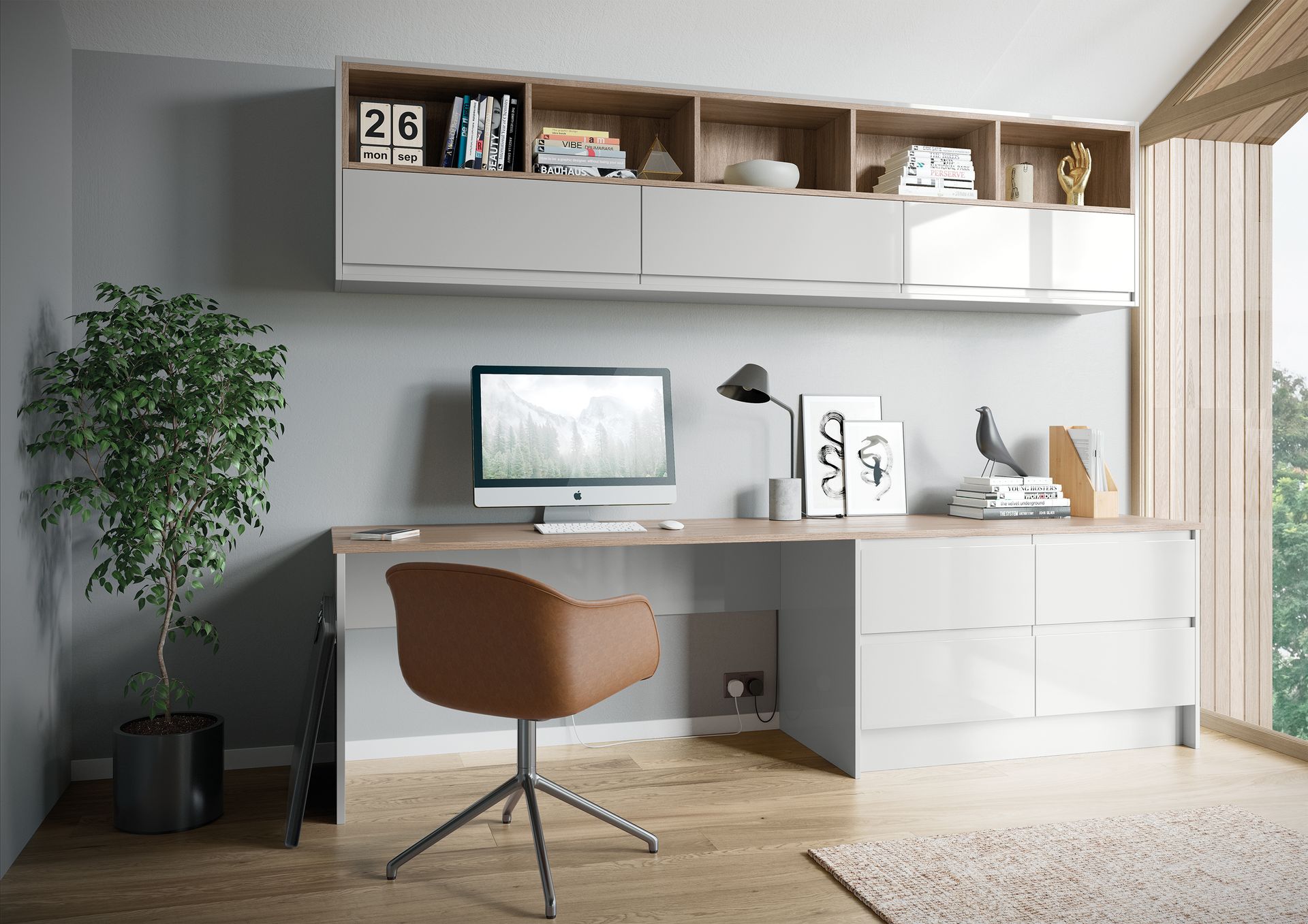 Aalborg kitchen in Copse Green, lifestyle view