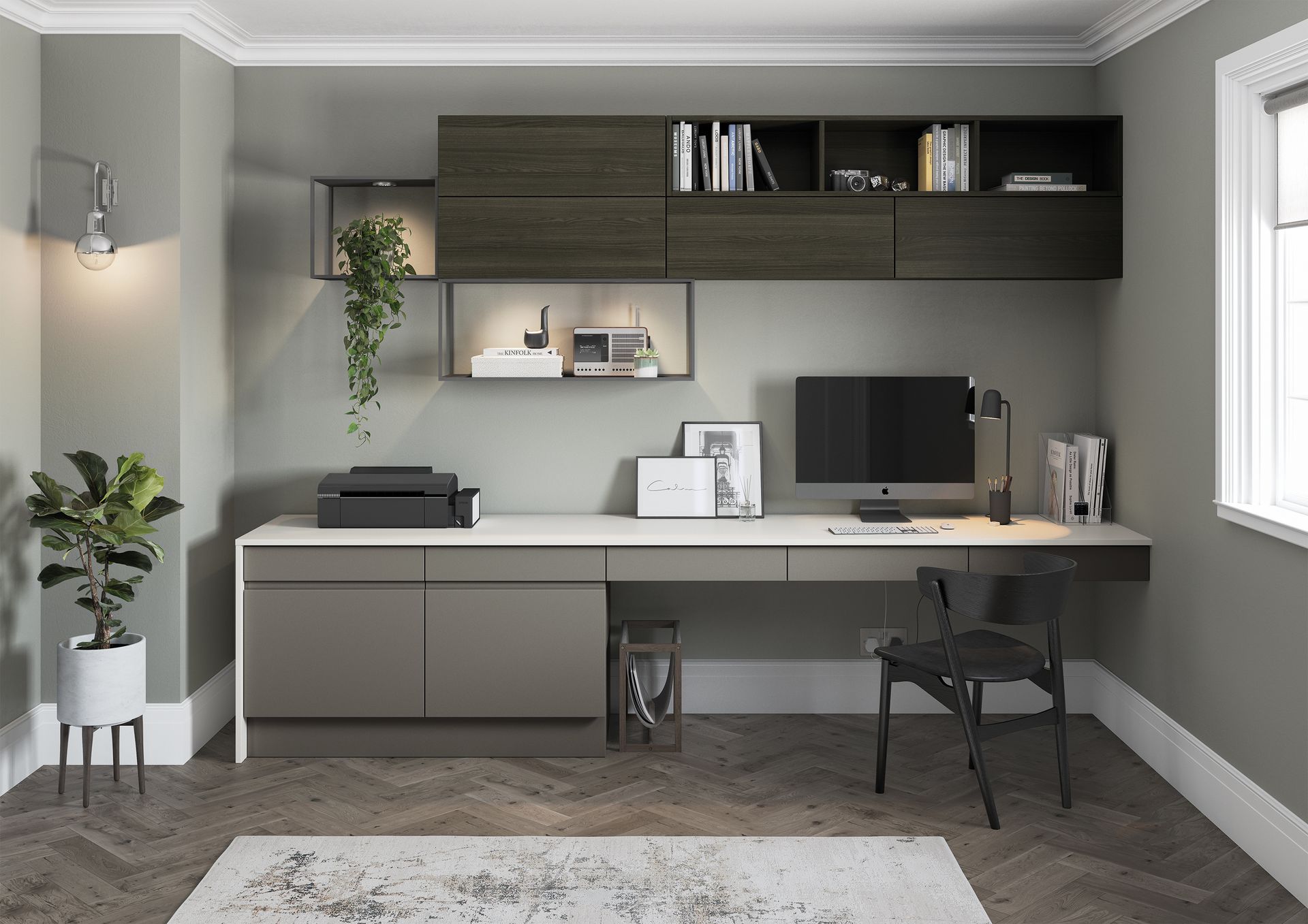 Aalborg kitchen in Copse Green, lifestyle view