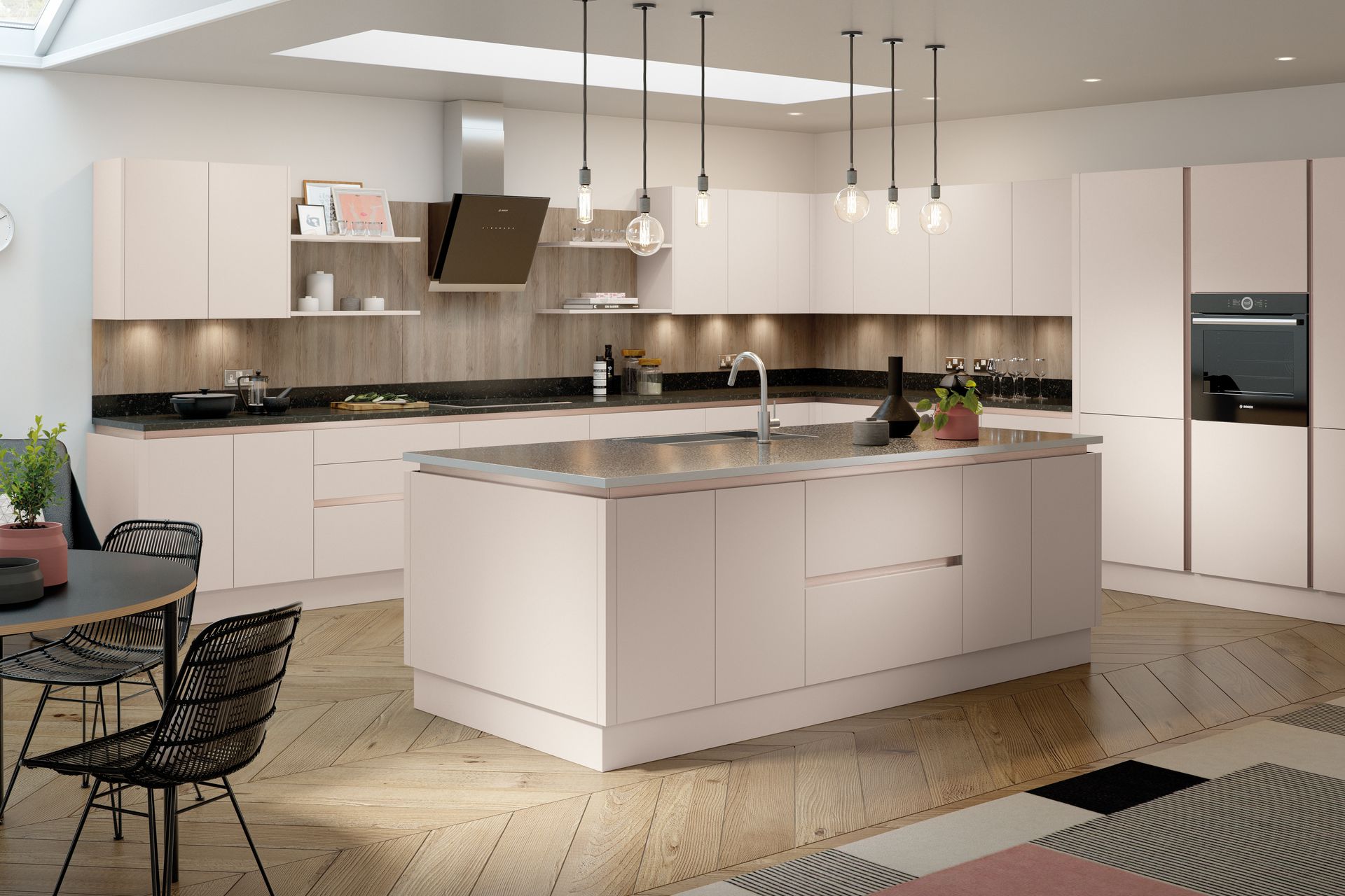 Aalborg kitchen in Copse Green, lifestyle view