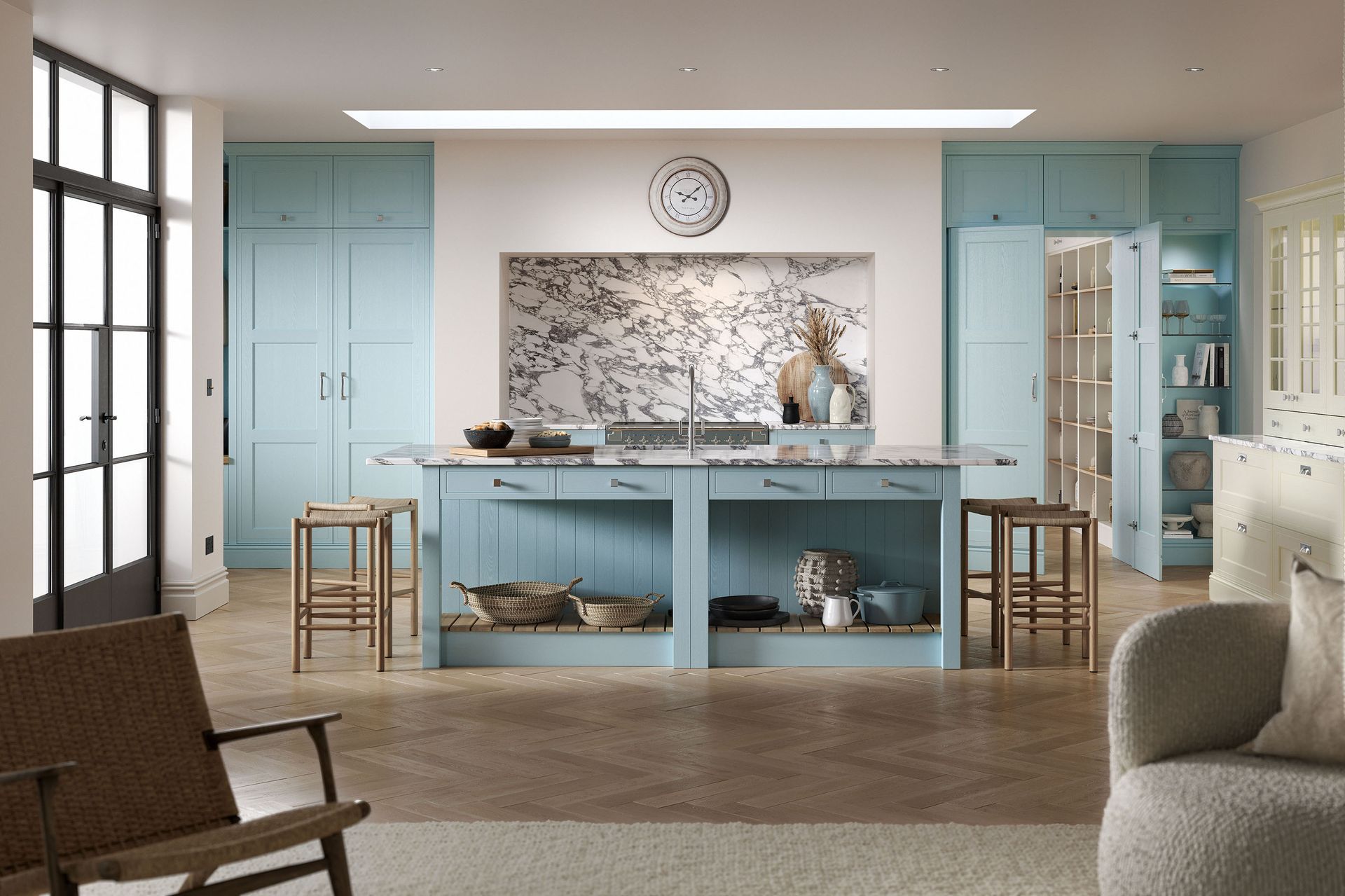 Aalborg kitchen in Copse Green, lifestyle view
