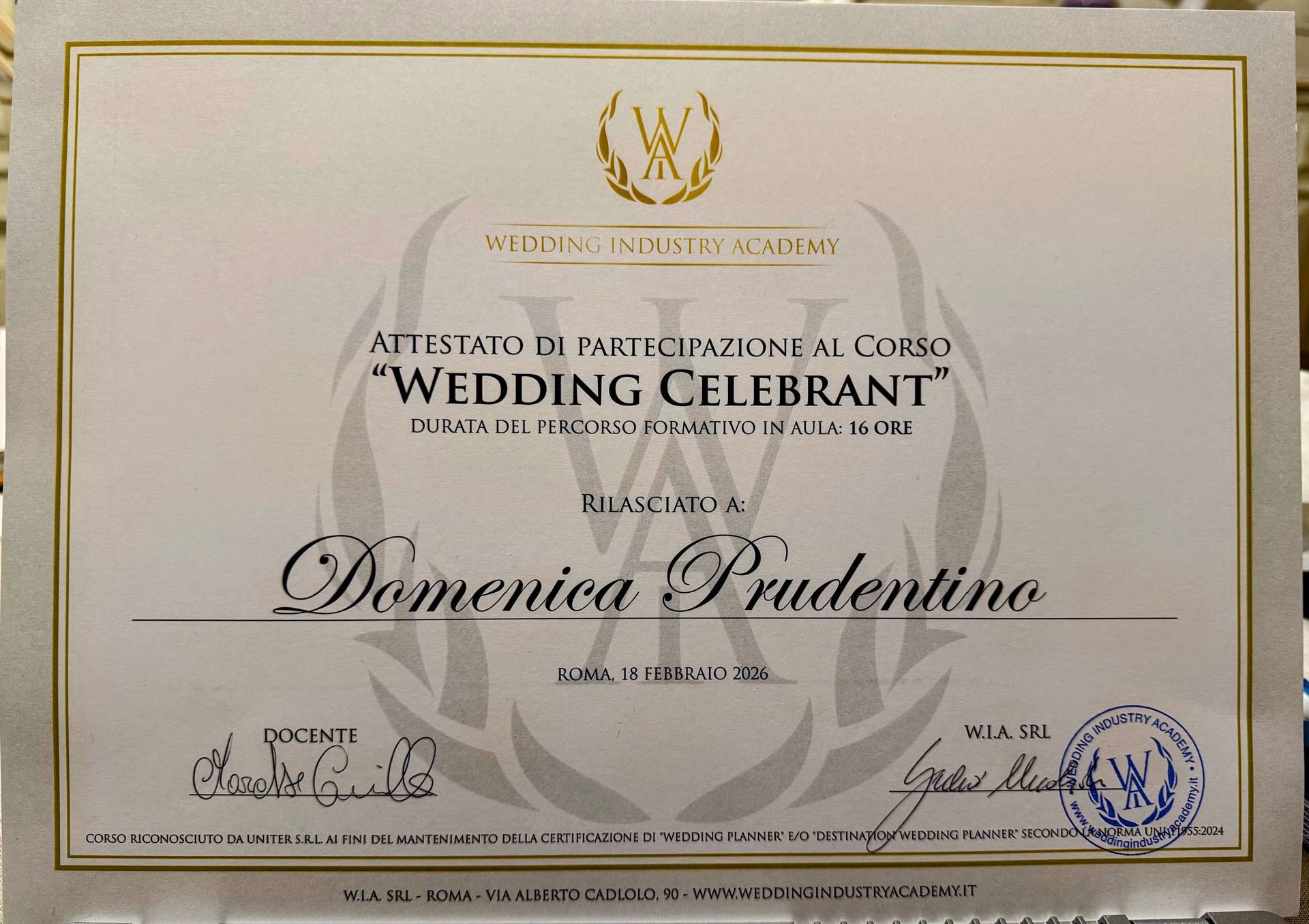 wedding celebrant