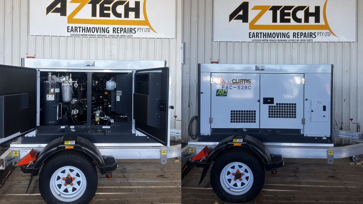 Air compressor trailer hire