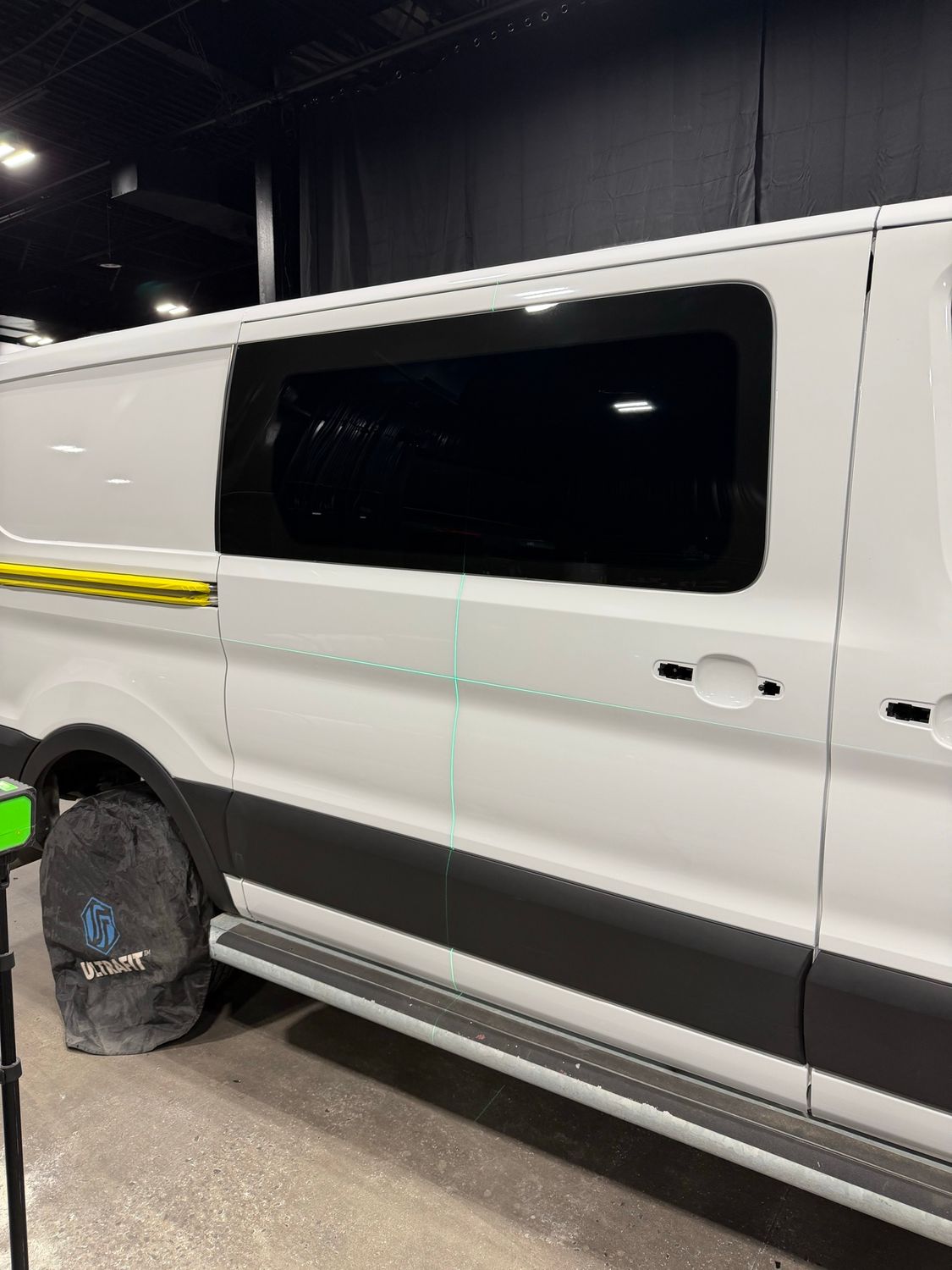 Installing the Double Take wrap on the Ford Transit