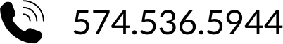 A picture of a phone with the number 574 536 5944 on it.