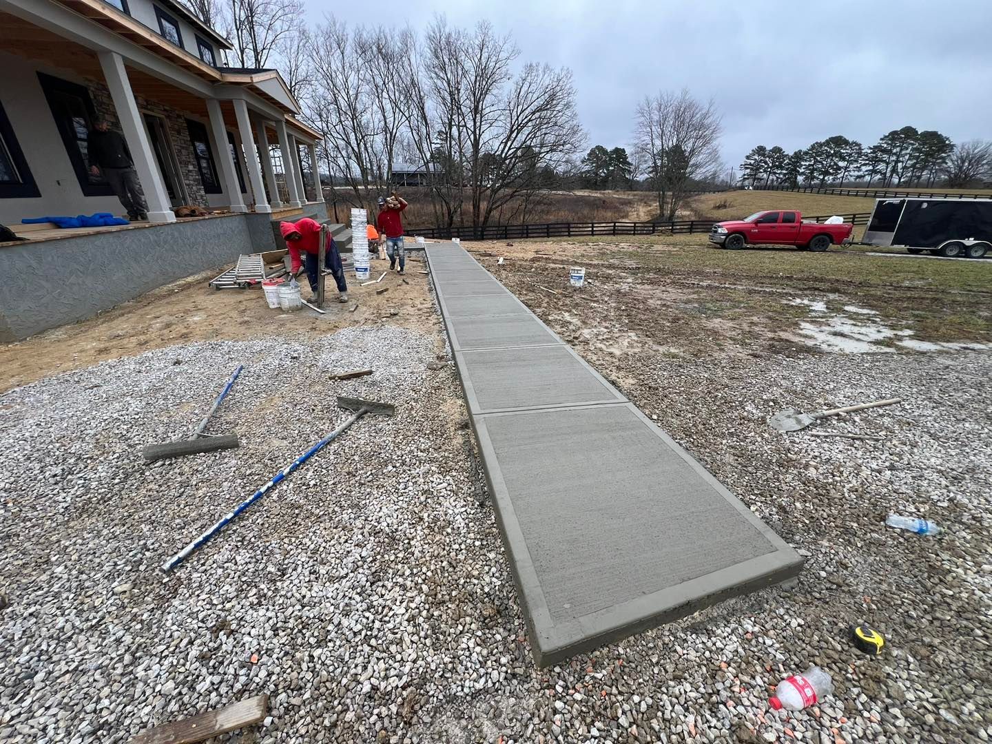 Concrete Entryways 