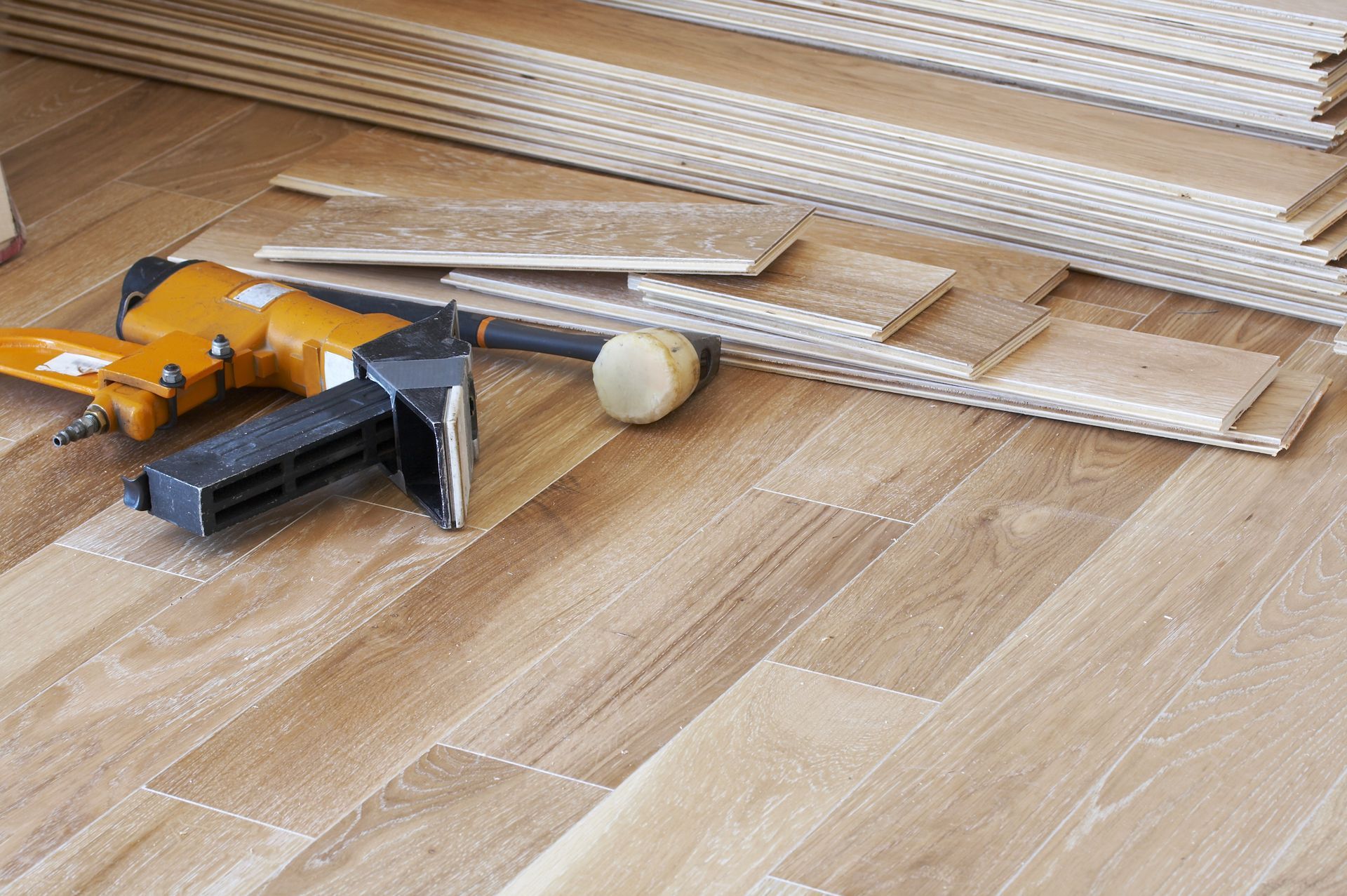 Beautiful hardwood tiles