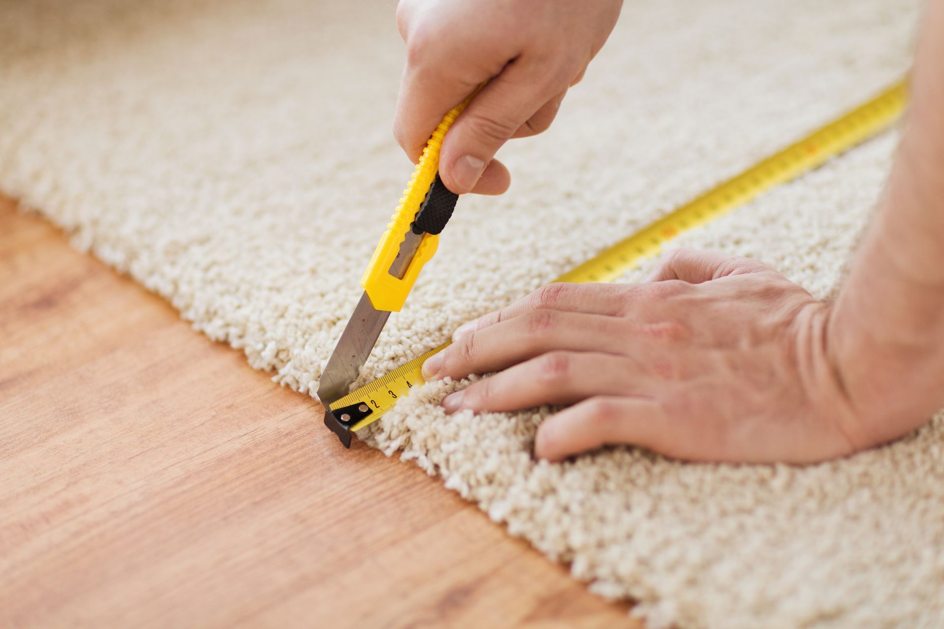 Carpet cutting