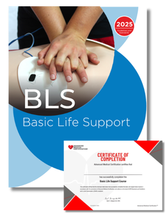 BLS Handbook with Course Completed Certificate