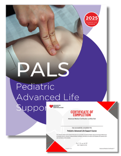 PALS Handbook with Course Completed Certificate