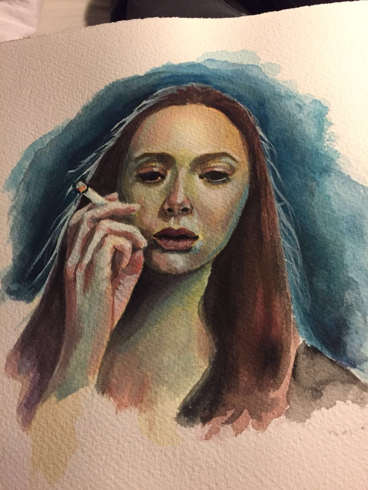 moderne stijl portret