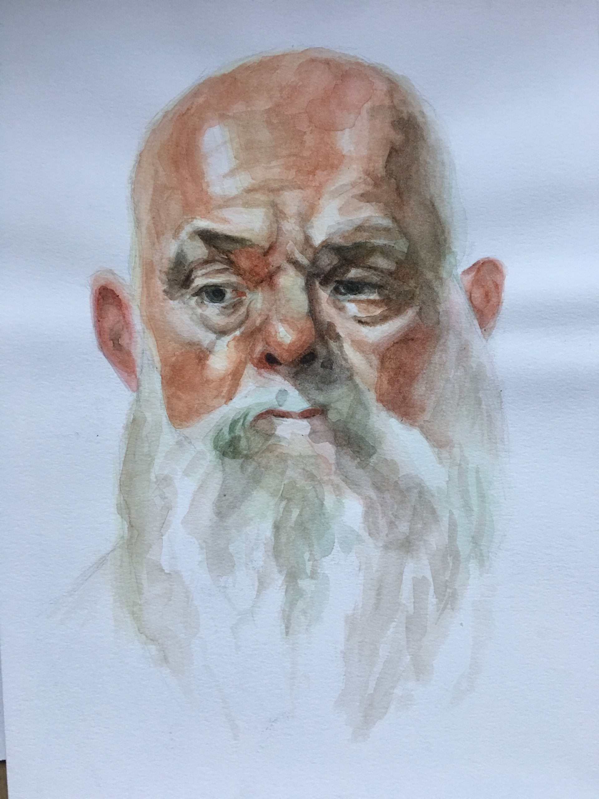 aquarel portret