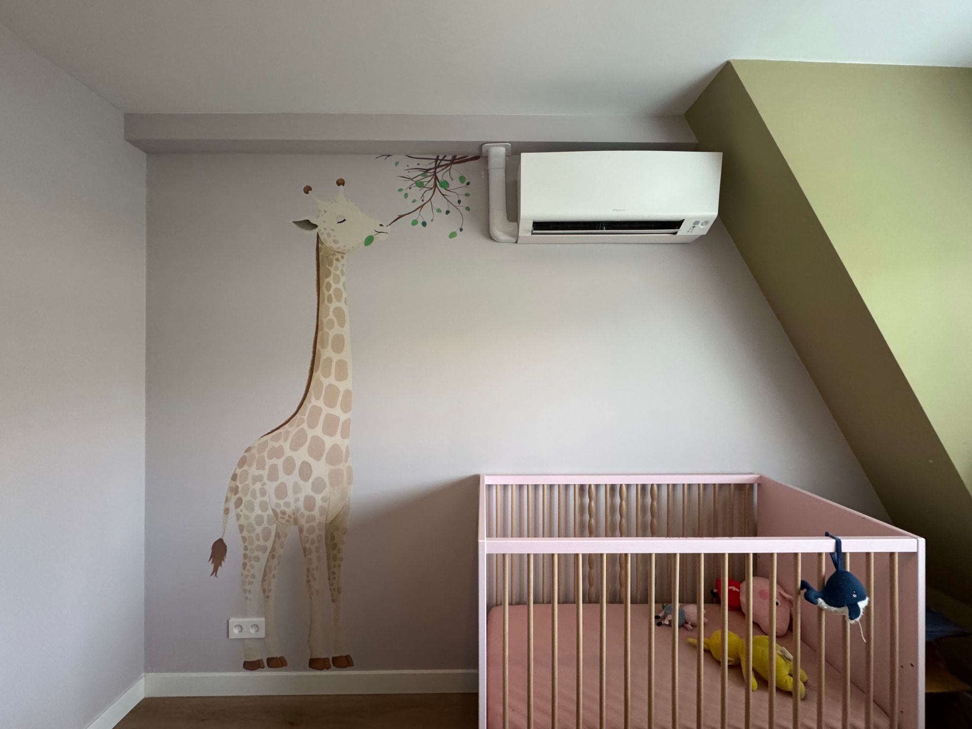 Giraffe kinderkamer