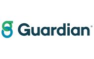 Guardian logo in teal and dark navy text on a white background
