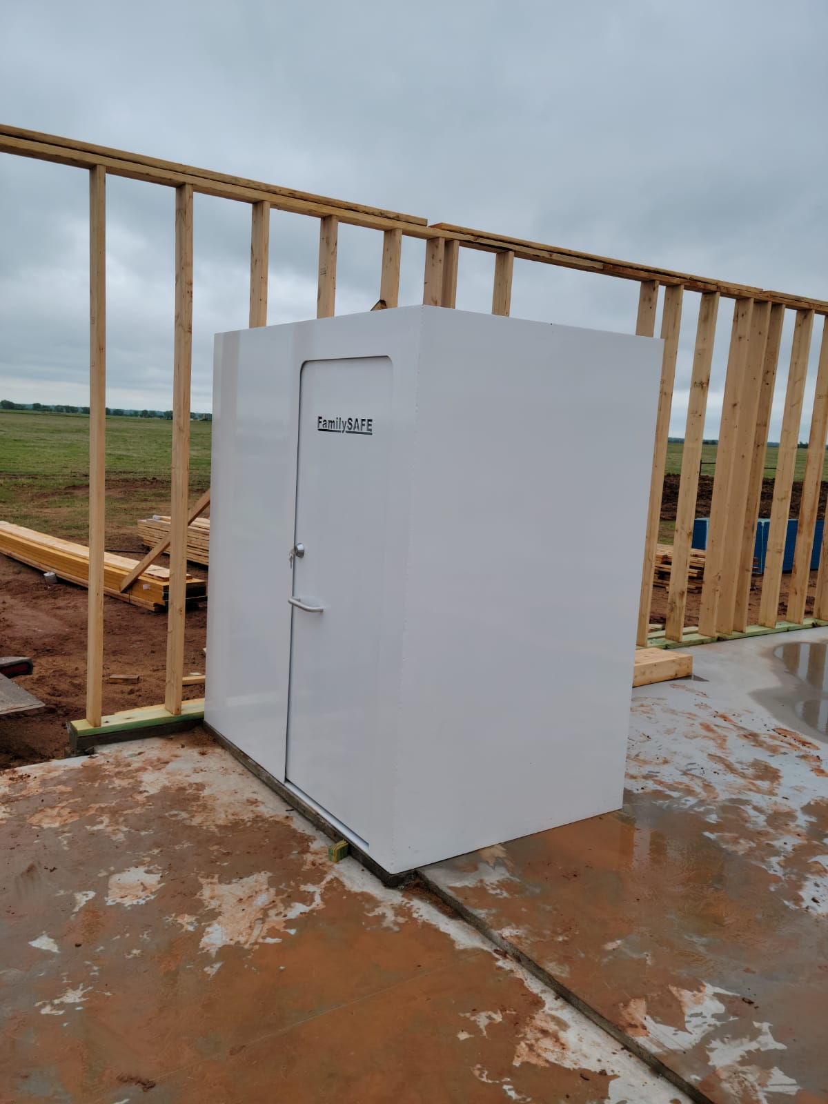 Safe Room — Goltry, OK — Schmidt Storm Shelters