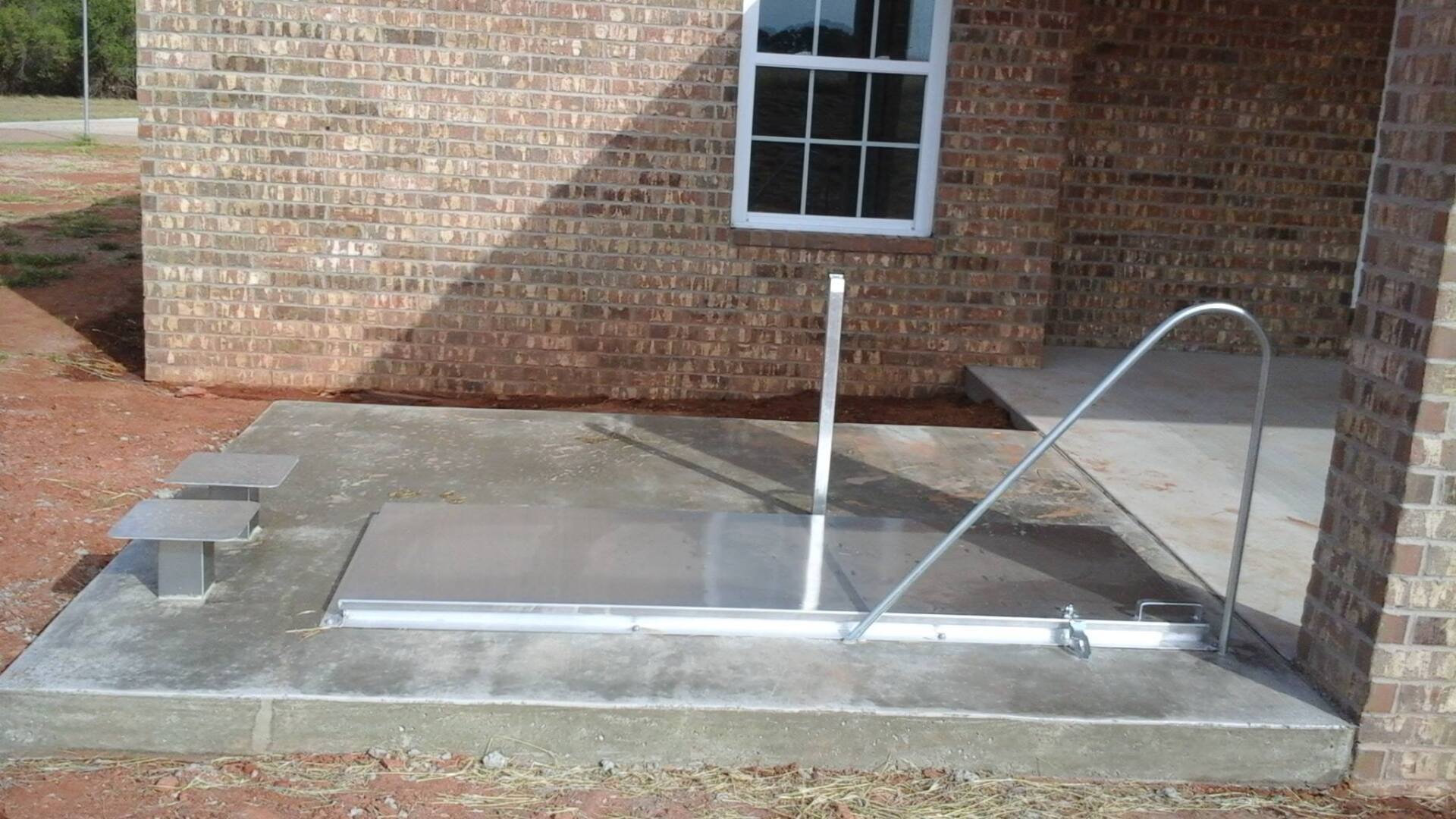Storm  Concrete Shelter — Goltry, OK — Schmidt Storm Shelters