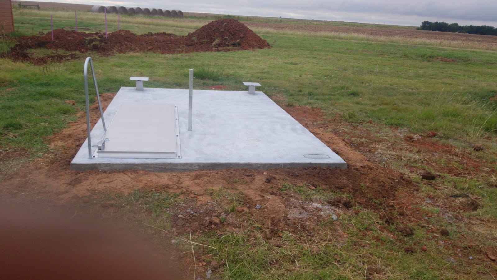 Mileage Shelter — Goltry, OK — Schmidt Storm Shelters