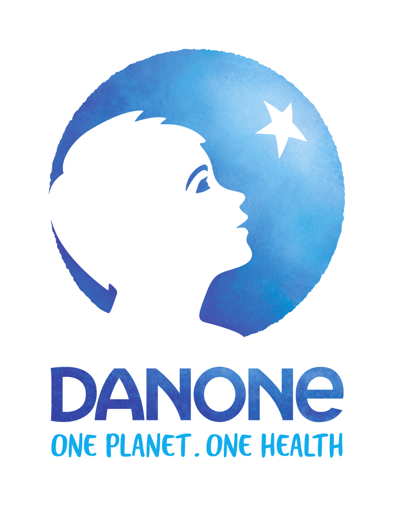 Logo Danone, klant van Teaming Nederland