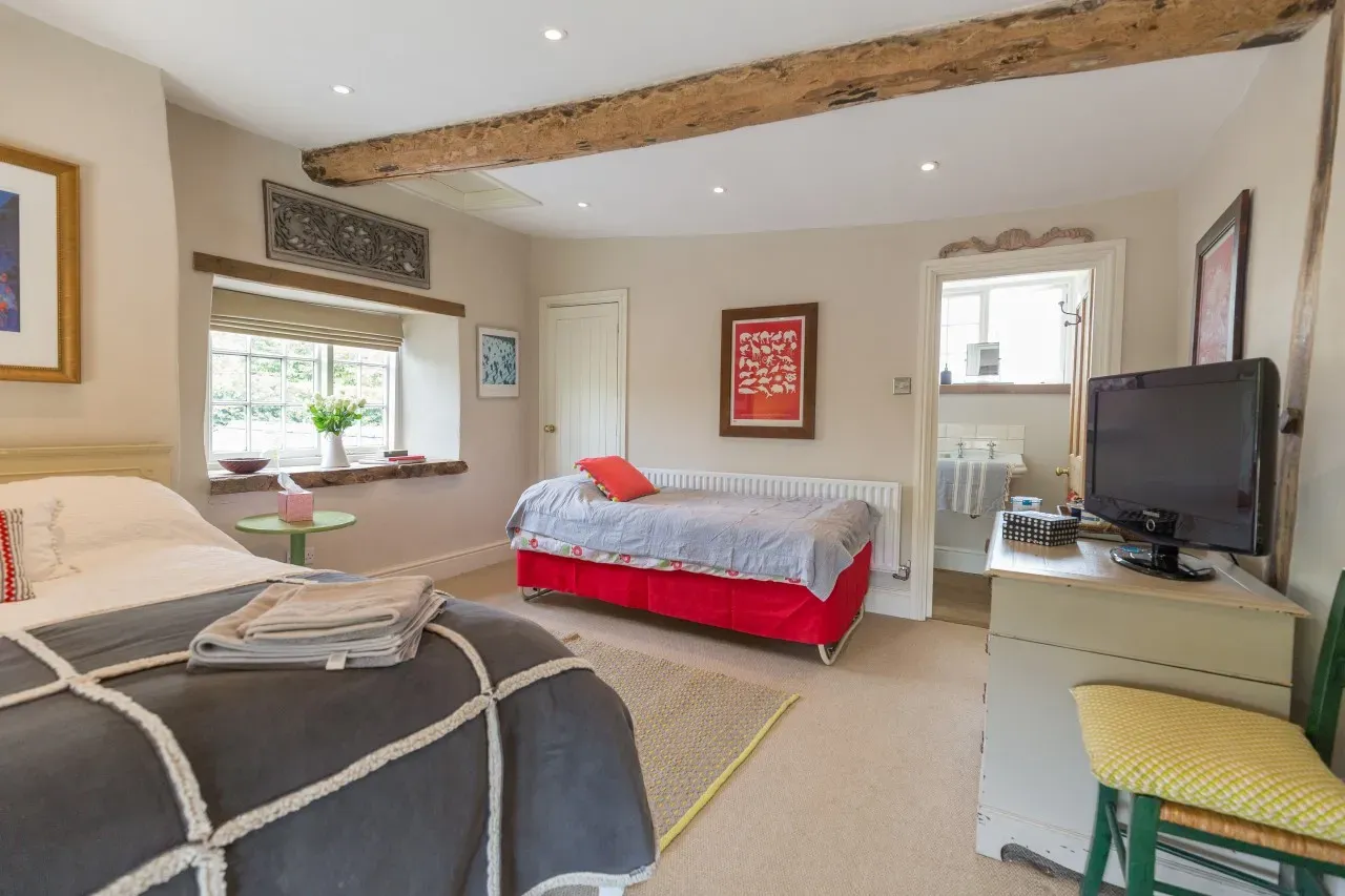 Church End Cottage bedroom
