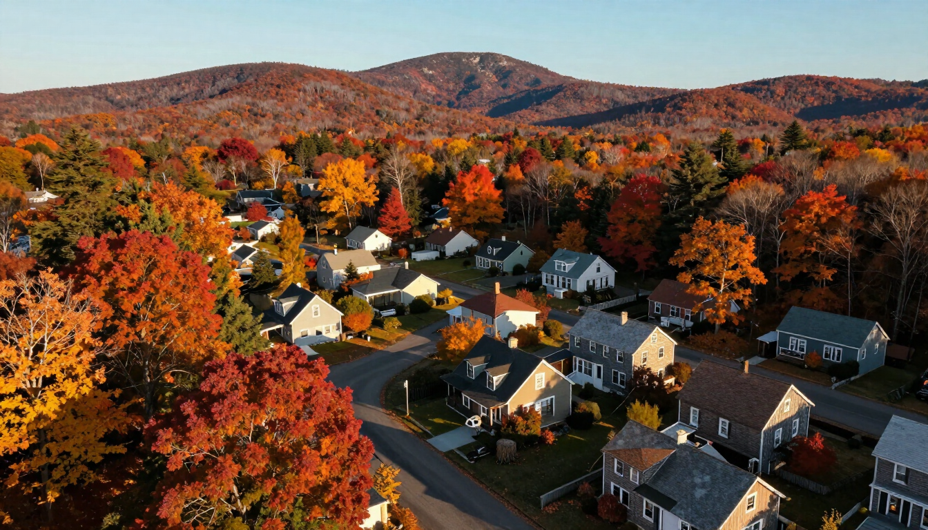 Rural Maine Landscape