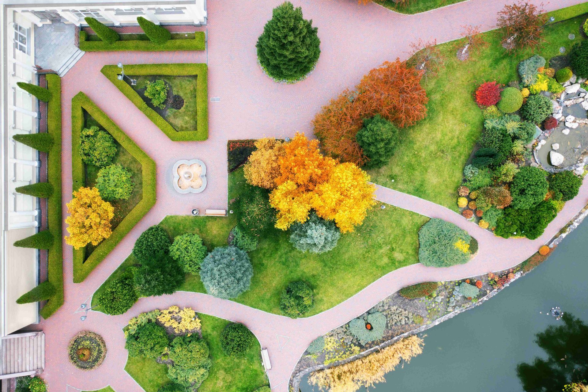 A designed landscape in Oregon