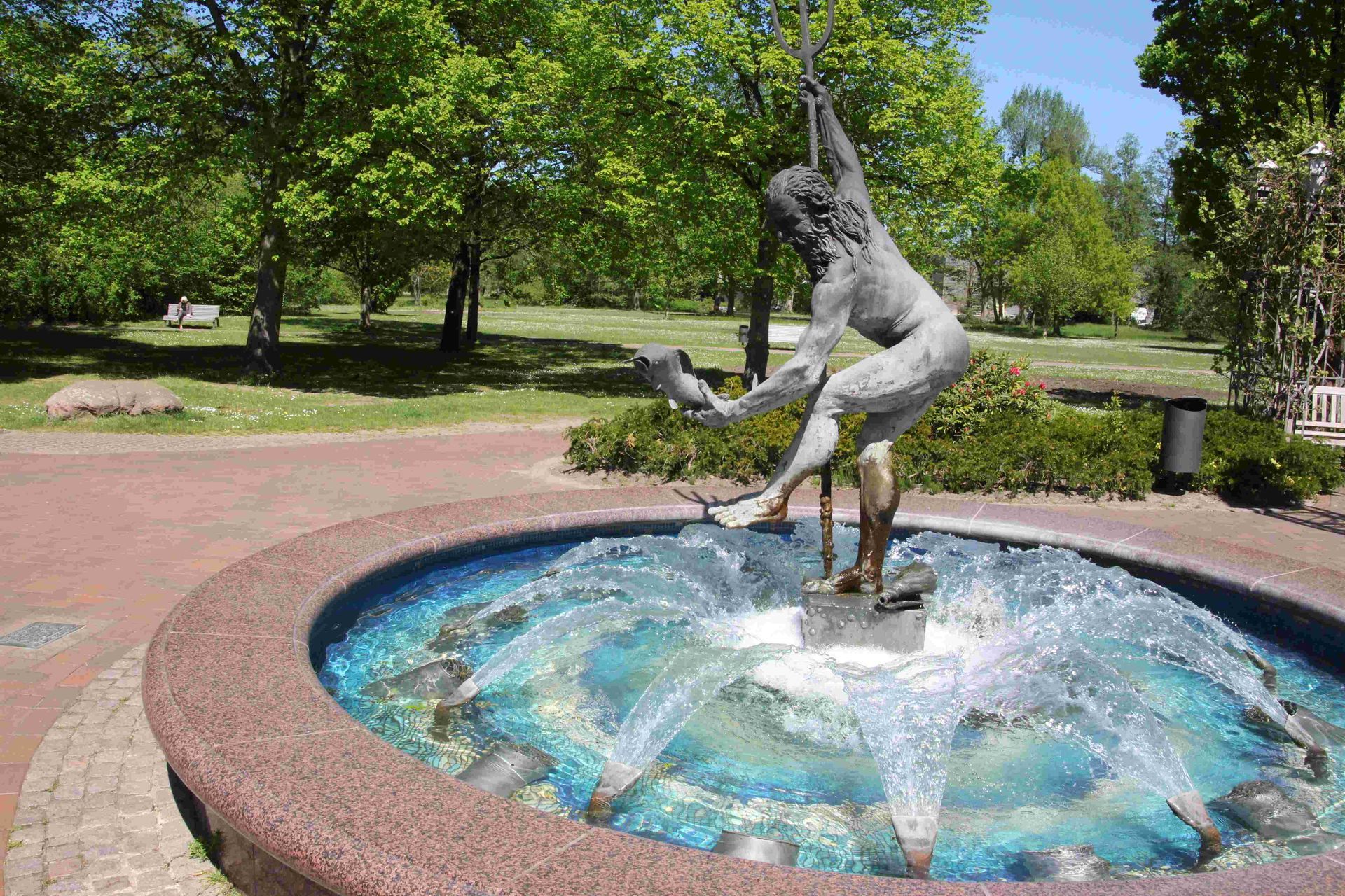 strange looking water feature