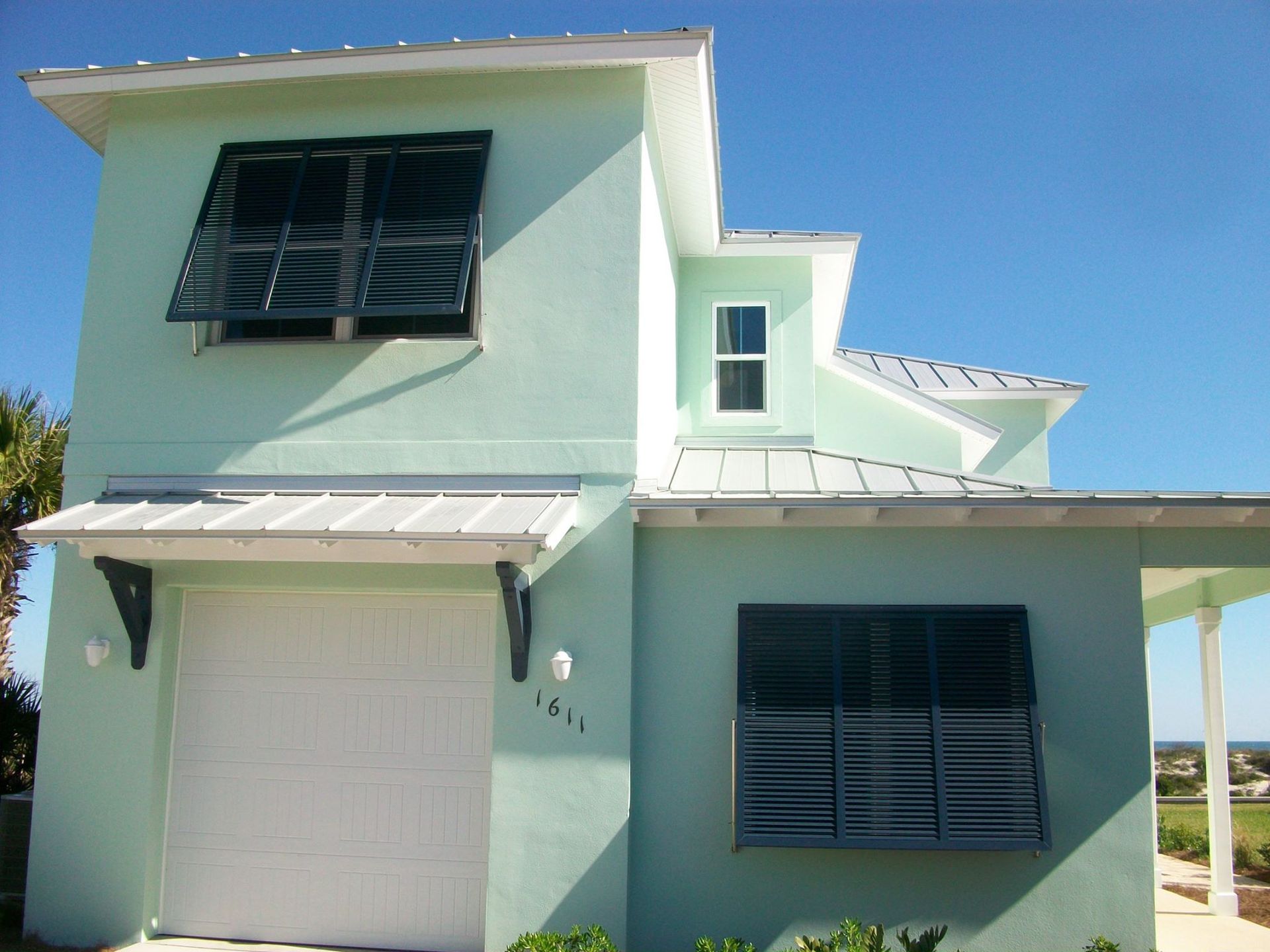 House With Exterior Shutters.