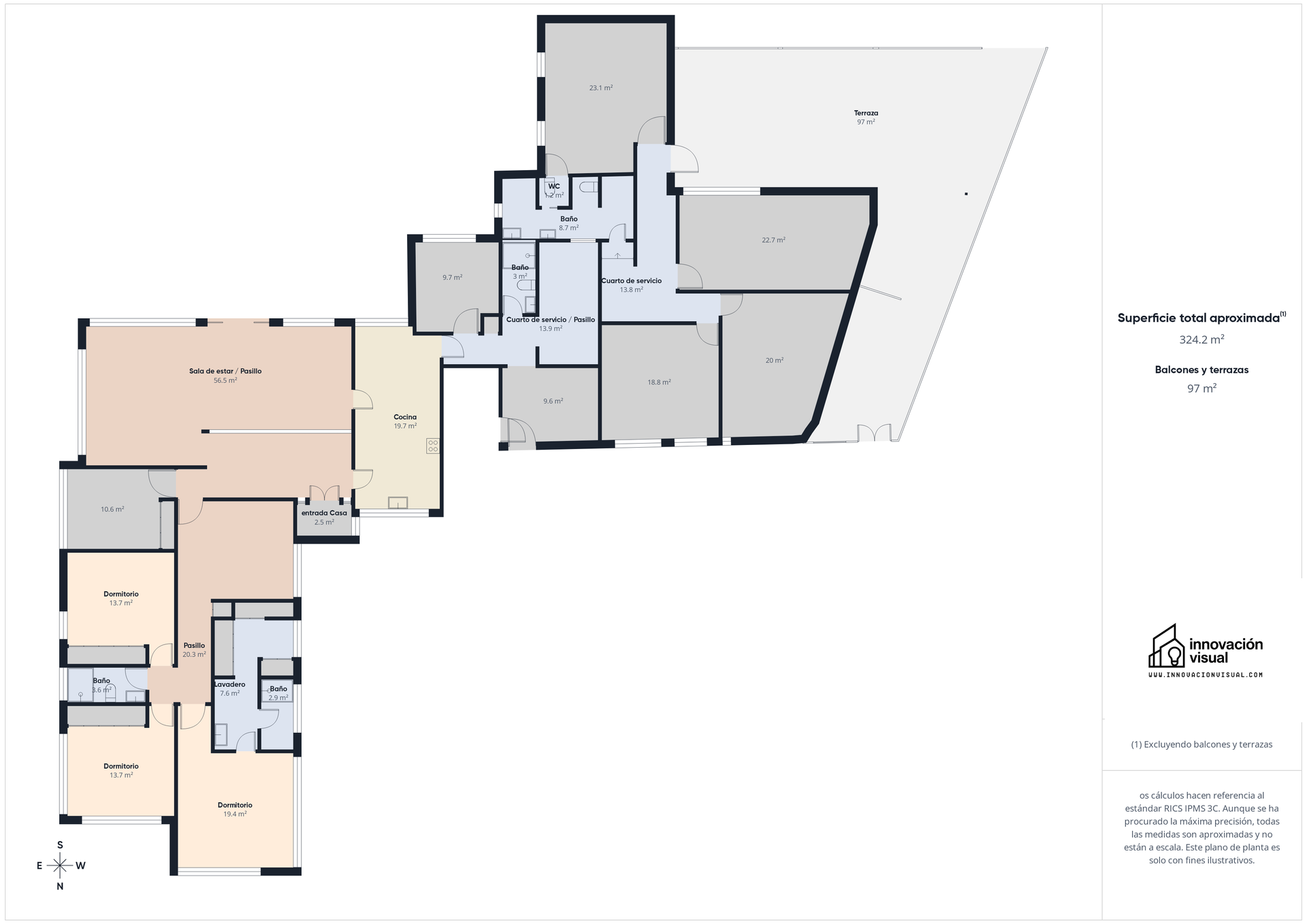 planos digitales para proyecto de remodelación y venta de casa en San Francisco, Ciudad de Panamá.