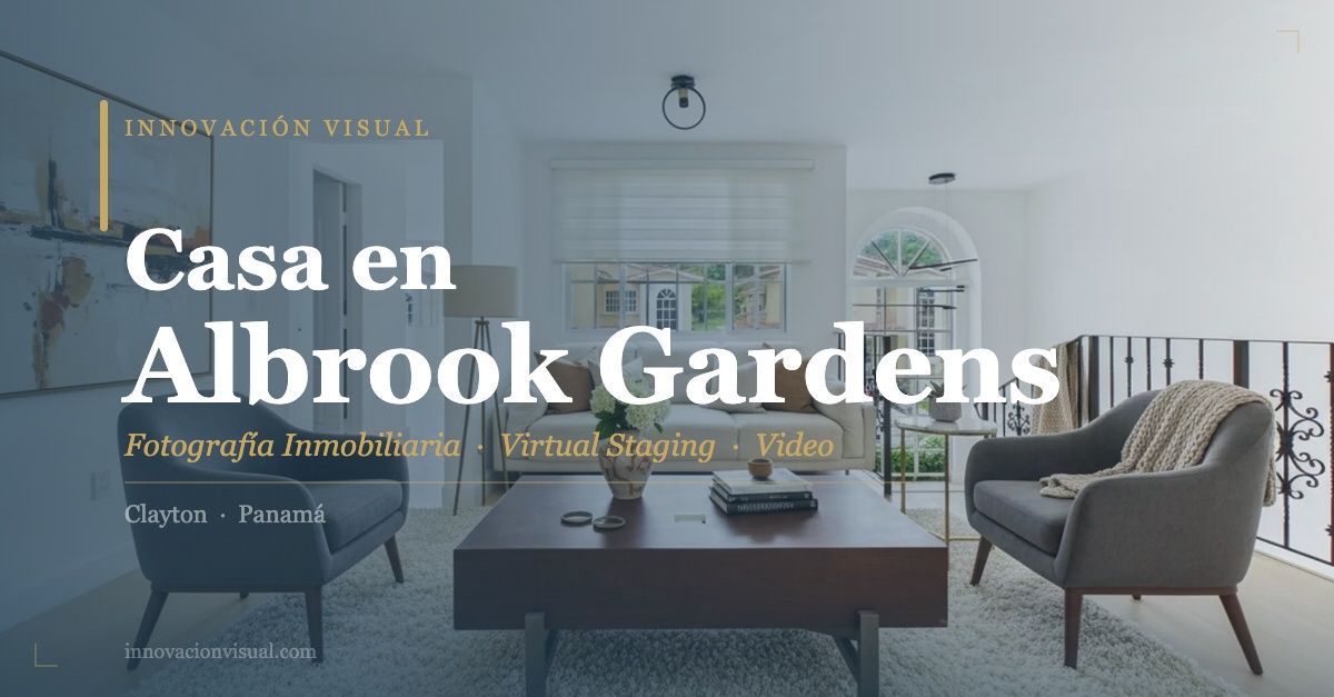 Fotografía inmobiliaria de casa en Albrook Gardens Ciudad de Panamá