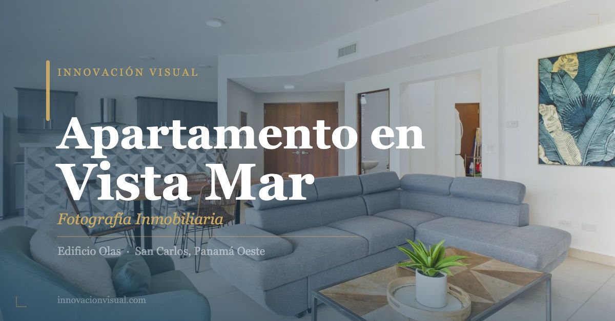 Fotografía profesional de apartamento en Vista Mar Panamá edificio Olas