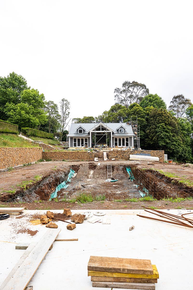 A Construction Site With Scattered Building Materials — JMB Electrical Services In Port Kembla, NSW
