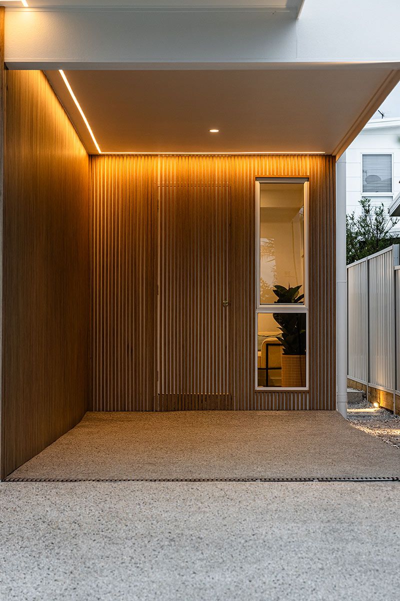 House With a Wooden Door and a Window — JMB Electrical Services In Port Kembla, NSW