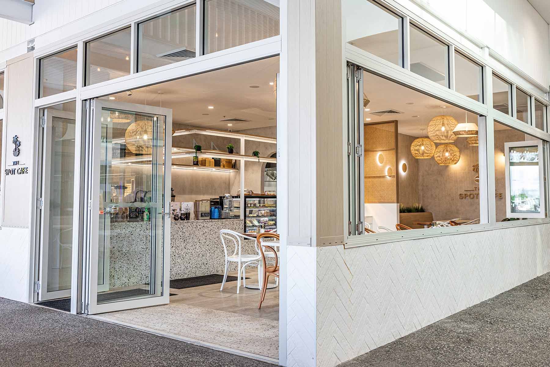 Cafe With Large Windows and Open Entrance — JMB Electrical Services In Port Kembla, NSW