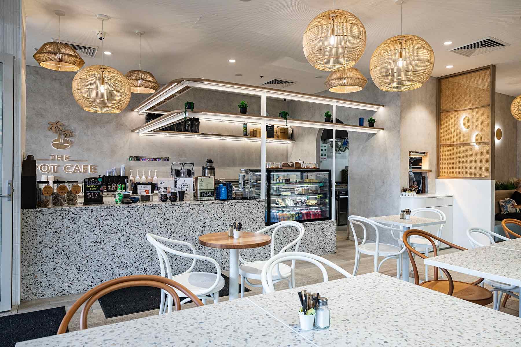 Cafe Displays Baked Goods and Menu Signs — JMB Electrical Services In Port Kembla, NSW