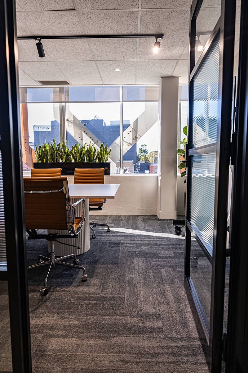 Office Space With a Large Window — JMB Electrical Services In Port Kembla, NSW
