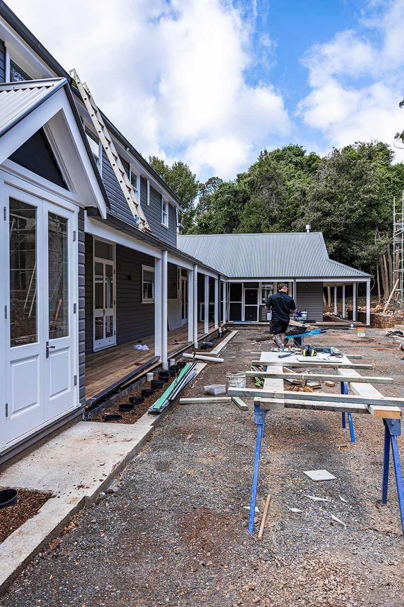 A Modern House Under Construction — JMB Electrical Services In Port Kembla, NSW