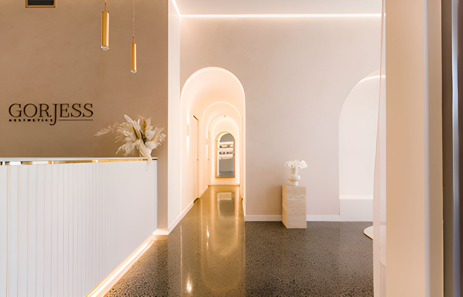 Modern Interior With Arched Hallway — JMB Electrical Services In Port Kembla, NSW