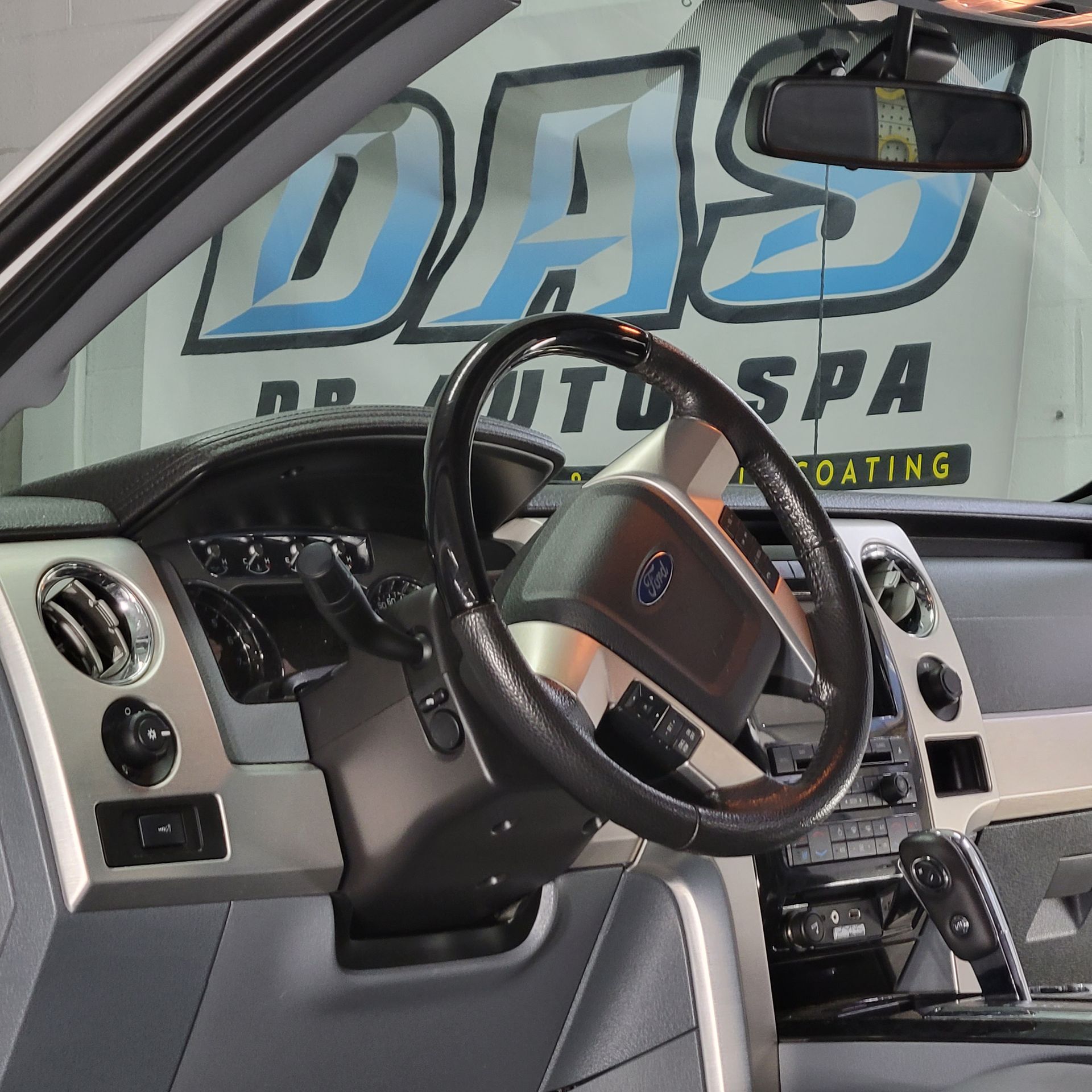car interior after detailing