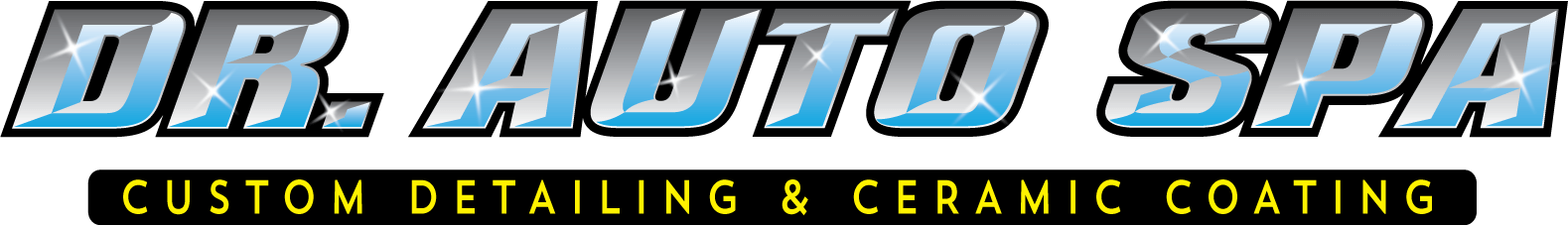 DR. AUTO SPA logo with the text “CUSTOM DETAILING & CERAMIC COATING” below it.