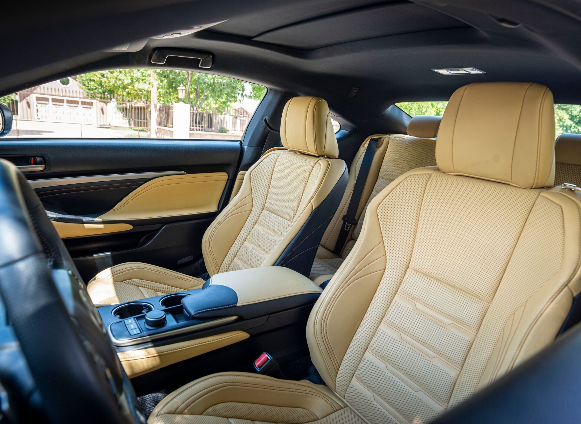 interior coating on BMW