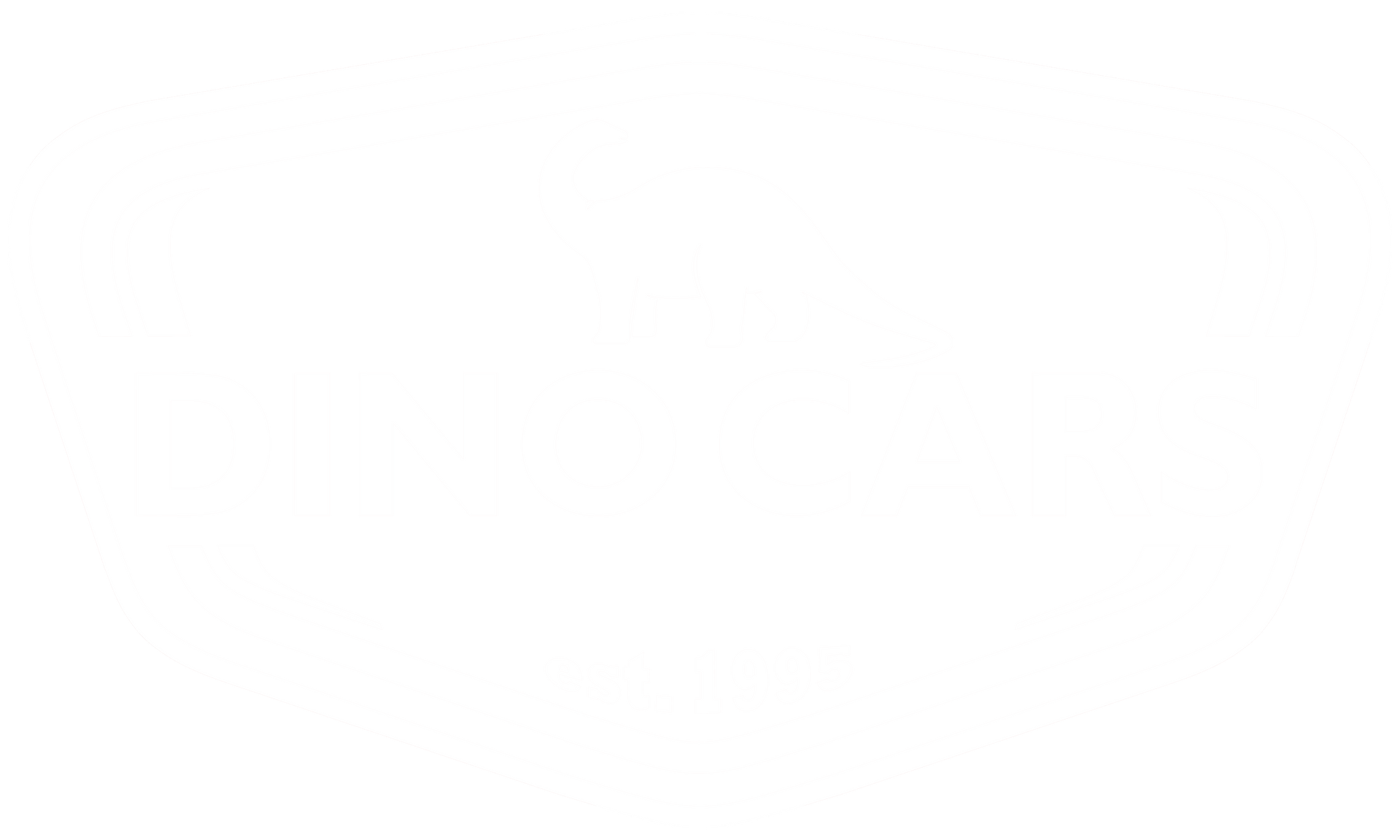 Red and white logo for