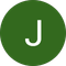 The letter j is in a green circle on a white background.