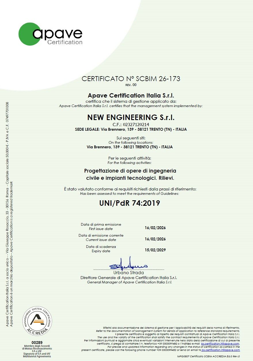 FEBBRAIO 2026 | UNI/PdR 74:2019: cosa significa davvero essere certificati BIM
Nel settore delle